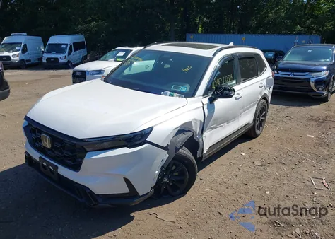 2025 Honda Cr-V Hybrid Sport-L из США, поврежденный, VIN 5J6RS6H85SL011828